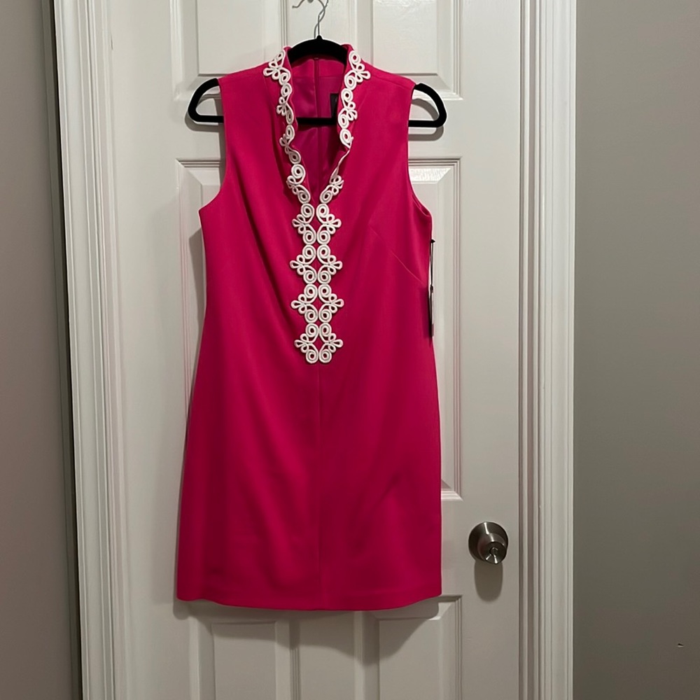 Vince Camuto Camilla Sheath Pink Dress Size 10 NWT
